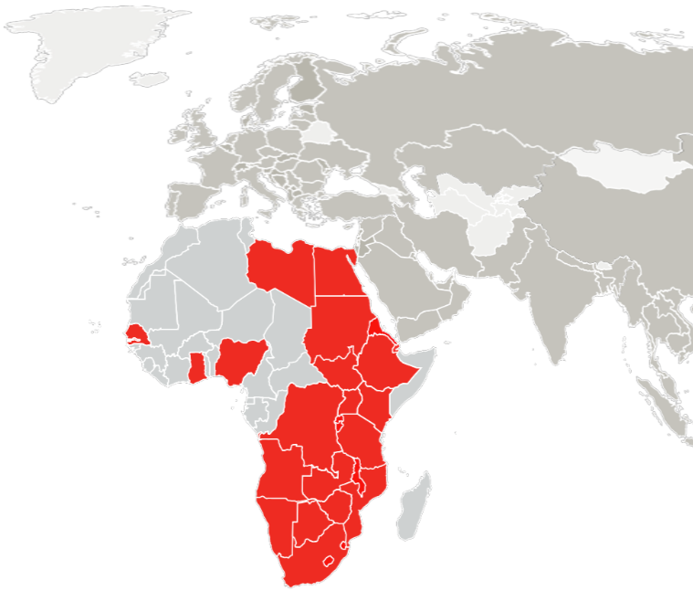 Pengiriman Paket & Dokumen ke Afrika Murah